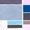 Visuel tete de lit Poudrees Bleu 160*70 cm