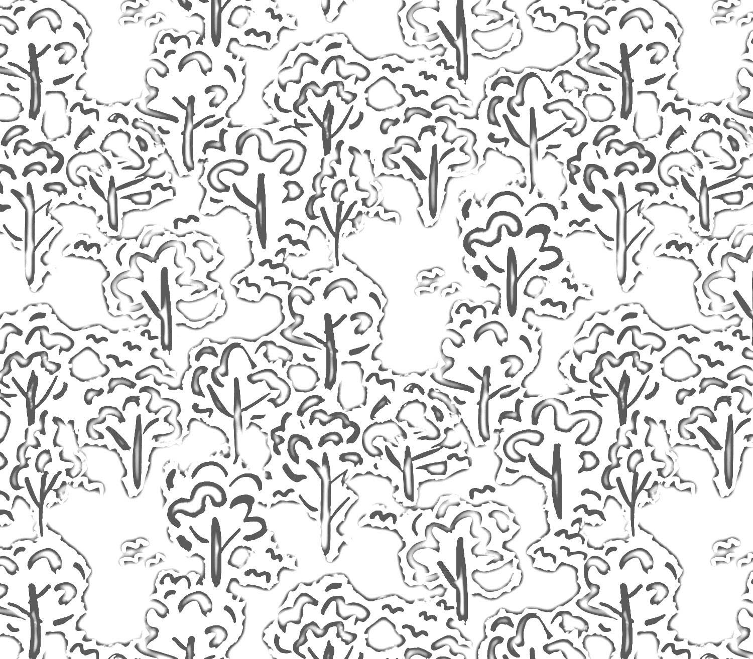 Coloriage tªte de lit Forªt Retrouvez