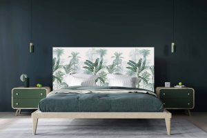 Tête de lit jardin Tropical 160*70 cm