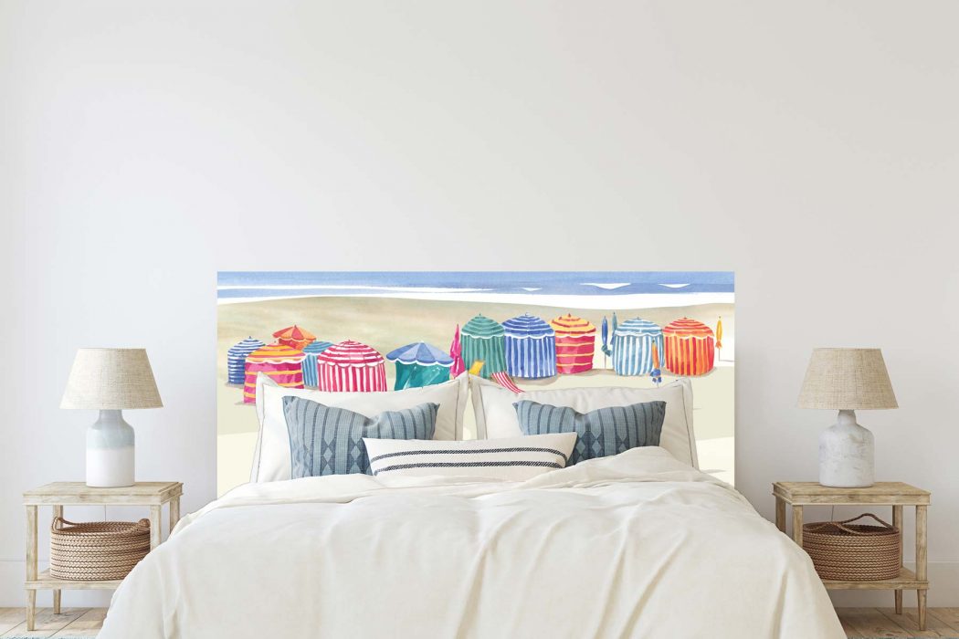 Tete de lit Cabines de Plage 160*70 cm