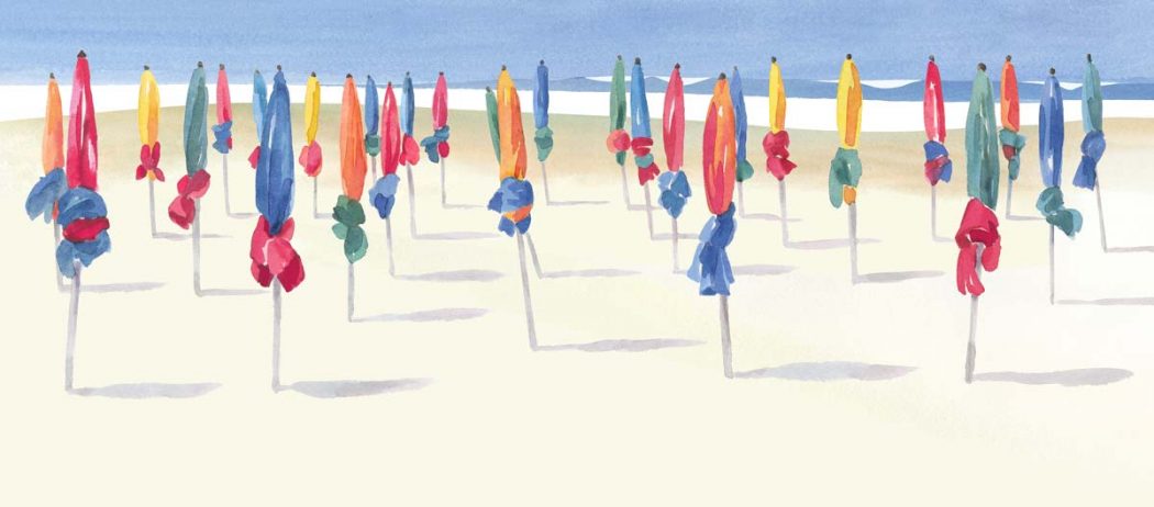 Visuel Tete de lit Parasols 160*70 cm