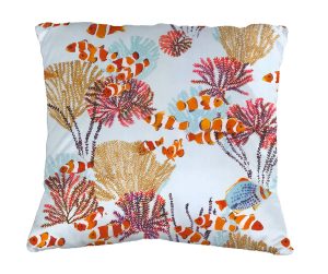 Coussin coraux recto