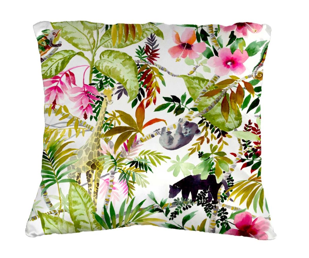 Coussin Jungle recto