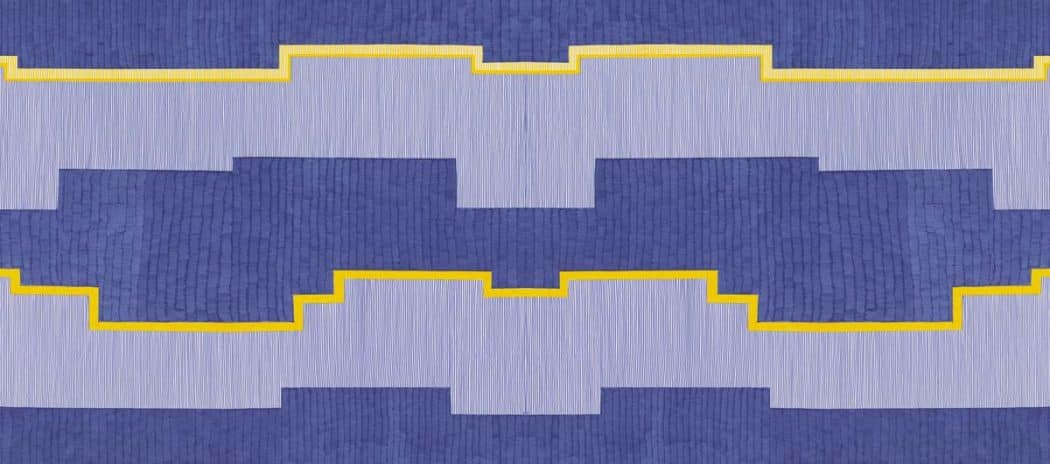 Visuel Blue Yellow 160*70 cm