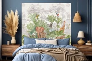 Tete de lit Africa 160*140 cm