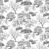visuel tete de lit jardin japonais 160*140 cm