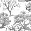 zoom tete de lit jardin japonais