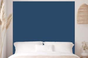 Tête de lit velours Bleu pétrol 160*140 cm